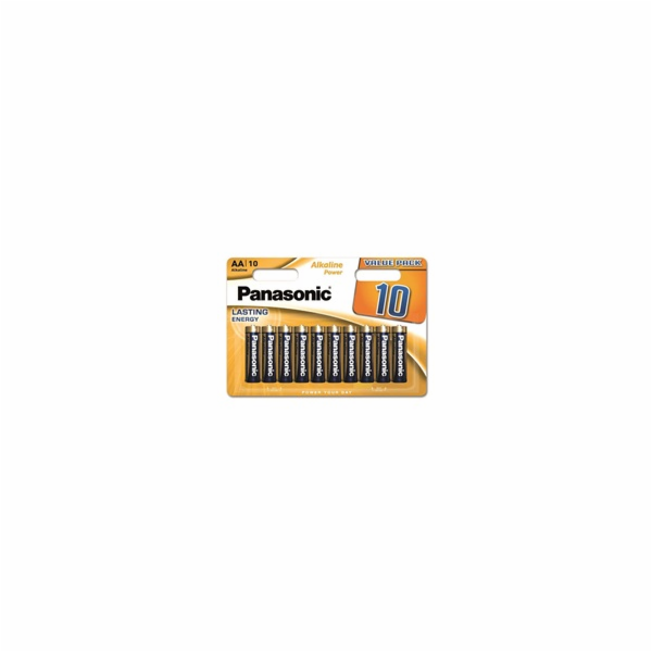 PANASONIC Alkalické baterie Alkaline Power LR6APB/10BW AA...