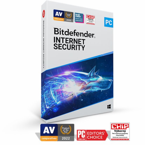 Bitdefender Internet Security - 1PC na 2 roky - elektroni...
