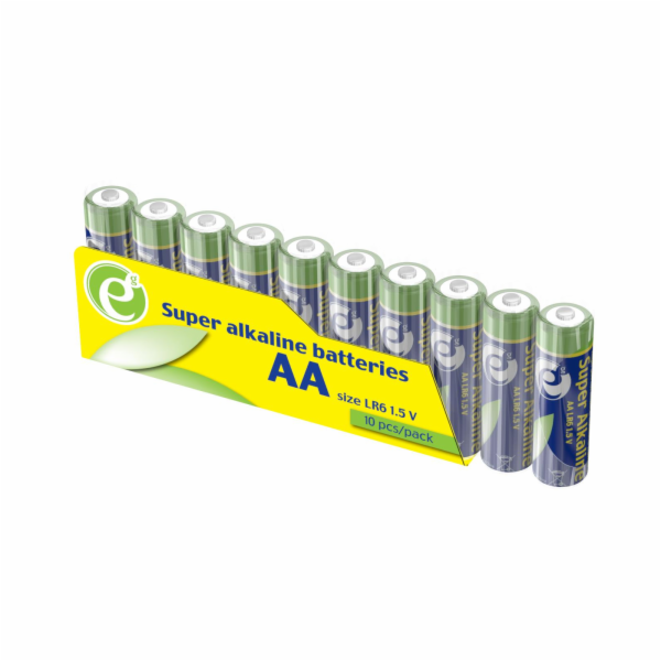 Gembird alkalická baterie Gembird LR6 AA 1,5V (10 ks)