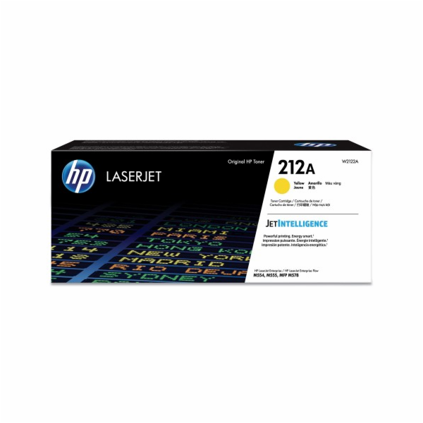 HP 212A Yellow Original LaserJet Toner Cartridge (4,500 p...