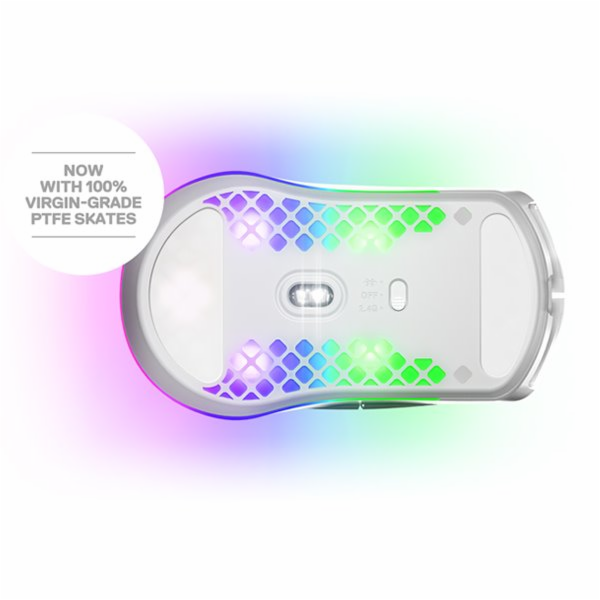Aerox 3 Wireless Snow 2022, Gaming-Maus