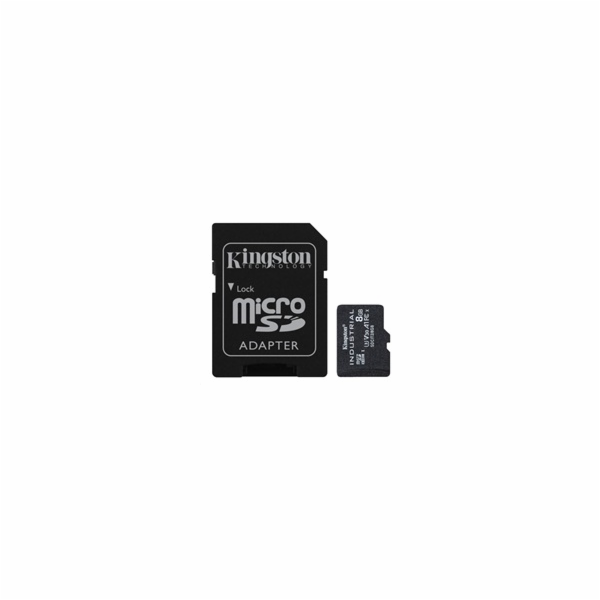 Kingston MicroSDHC karta 8GB Industrial C10 A1 pSLC Card ...