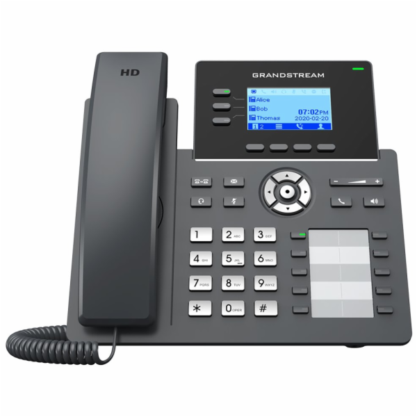 Grandstream GRP2604 SIP telefon, 2,48" LCD podsv. displej...
