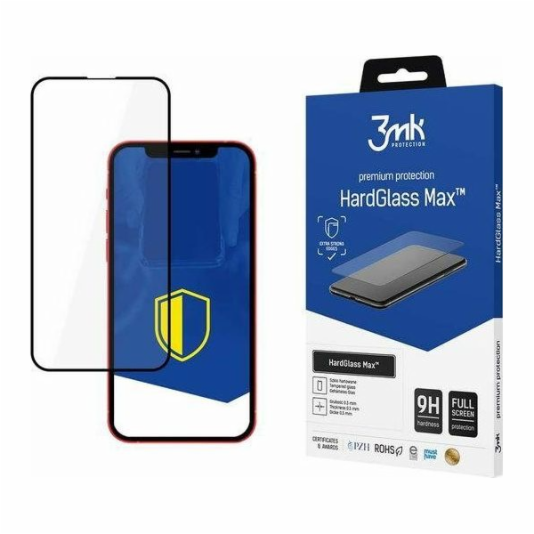3mk tvrzené sklo HardGlass MAX Black pro Apple iPhone 13 ...