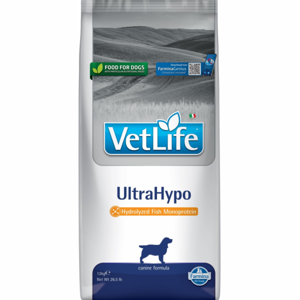 FARMINA Vet Life UltraHypo suché krmivo pro psy - 12kg
