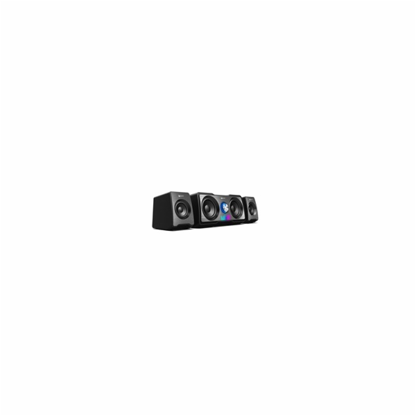 C-TECH reproduktory SPK-16, 2.2, RGB, černá