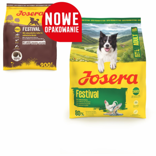 Suché krmivo pro psy JOSERA Festival, 900 g