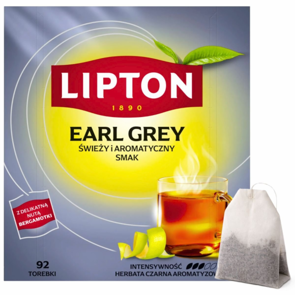 LIPTON EARL GREY Black Tea 92 bags