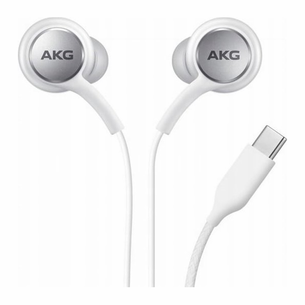 Samsung stereo sluchátka EO-IC100BWE, USB-C, bílá (OOB bulk)