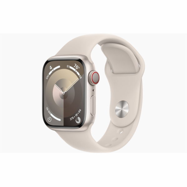 Hodinky Apple Watch Series 9 GPS + Cellular, 45mm Starlig...