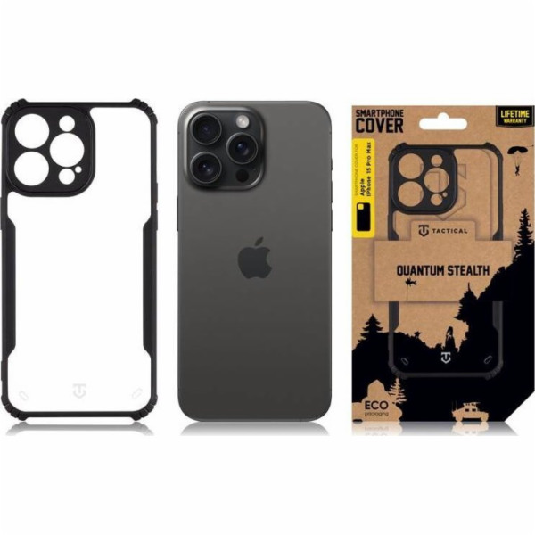 Tactical Quantum Stealth Kryt pro Apple iPhone 15 Pro Cle...