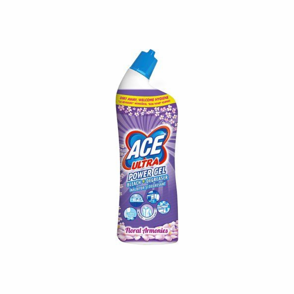 Gel univerzální čisticí Ace Ultra Power, květinový parfém...