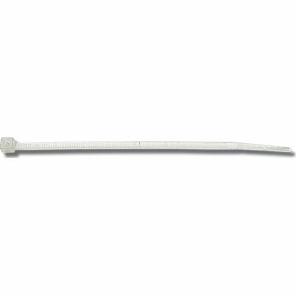 Upevňovací popruh Elematic, 2,5 x 98 mm, bílý
