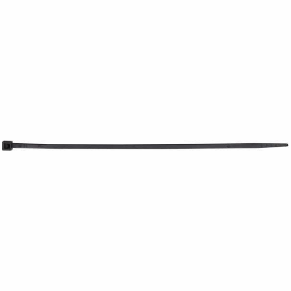 Upevňovací popruh Elematic, 2,5 x 135 mm, černý
