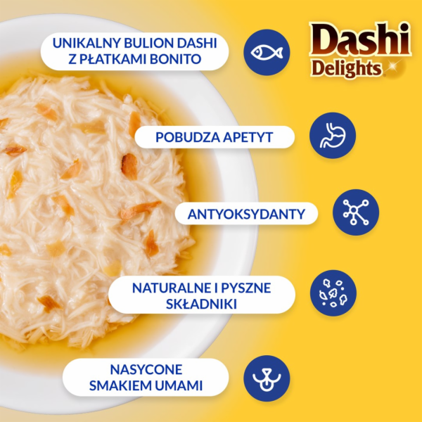 INABA Dashi Delights Chicken in broth - pamlsek pro kočky...