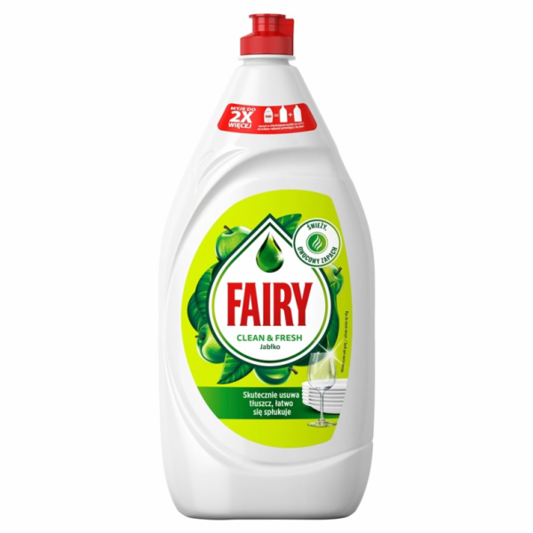 Mycí prostředek na nádobí Fairy Apple, 1,35 l