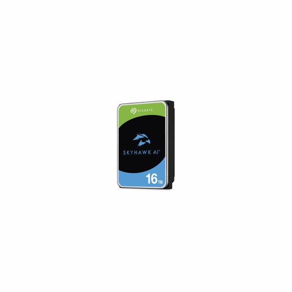 SEAGATE HDD 16TB SKYHAWK AI, 3.5", SATA 6Gb/s, 7200 RPM, ...