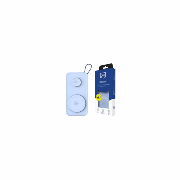 3mk PastelUp Powerbank 10,000mAh 22.5W USB 1A1C - Blue