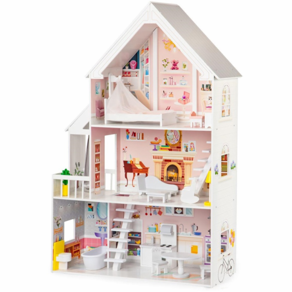 Domeček pro panenky EcoToys XXL Residence White