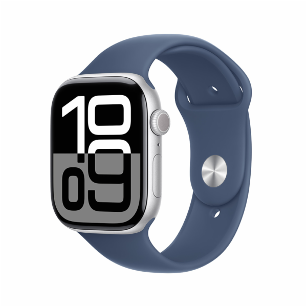 Apple Watch S10 Cell 46mm Silver, Denim 