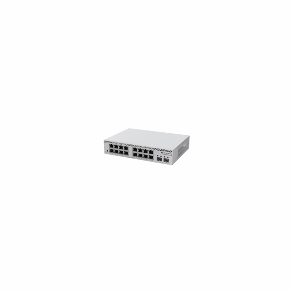 MikroTik CSS318-16G-2S+IN 18-portový switch (16x GB Eth, ...