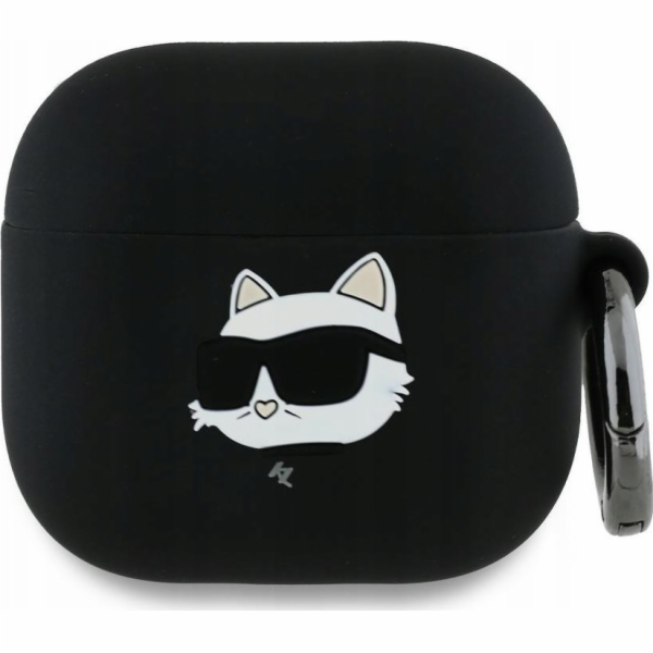 Karl Lagerfeld KLA4RUNCHK silikonový kryt na AirPods 4 če...