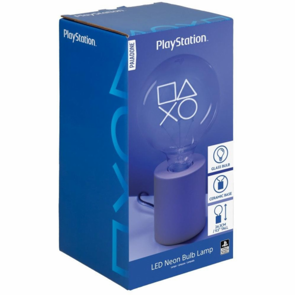 Paladone Lampa na Playstation LED-neonová žárovka (24,3 cm)