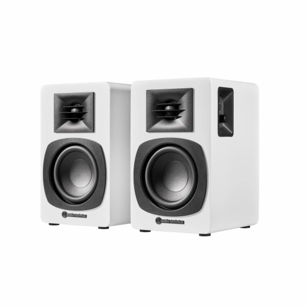 Audio Technica Aktive Regallautsprecher AT-SP3X (weiß, Bl...
