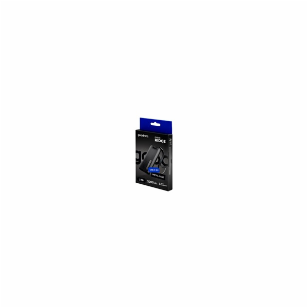 GOODRAM externí SSD Move Ridge 2TB, USB-C 3.2 Gen2x2, (R:...