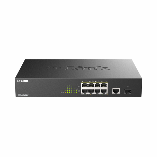 D-Link DGS-1010MP/E  10Port Layer2 PoE+ GigabitSwitch