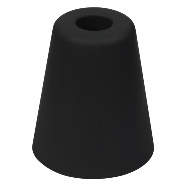 Zarážka dveří Haushalt, 8 cm, O 7 cm, guma, černá