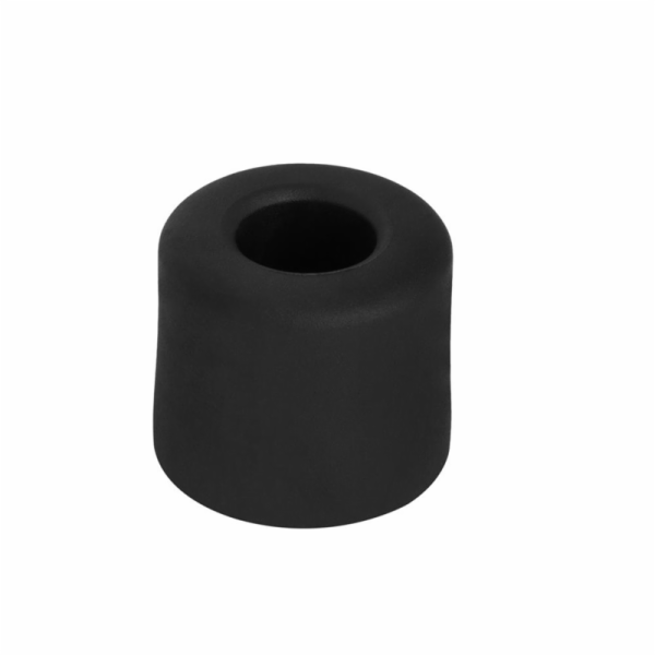 Zarážka dveří Haushalt 2,8 cm, O 30 cm, gumová, černá