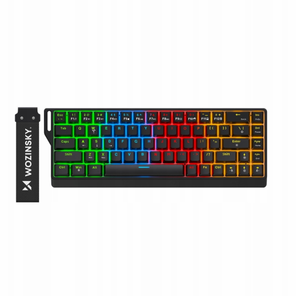 Wozinsky Mechanická herní klávesnice WKGP-1165 s RGB pods...