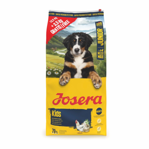 JOSERA Junior Kids Medium/Max Chicken - suché krmivo pro ...