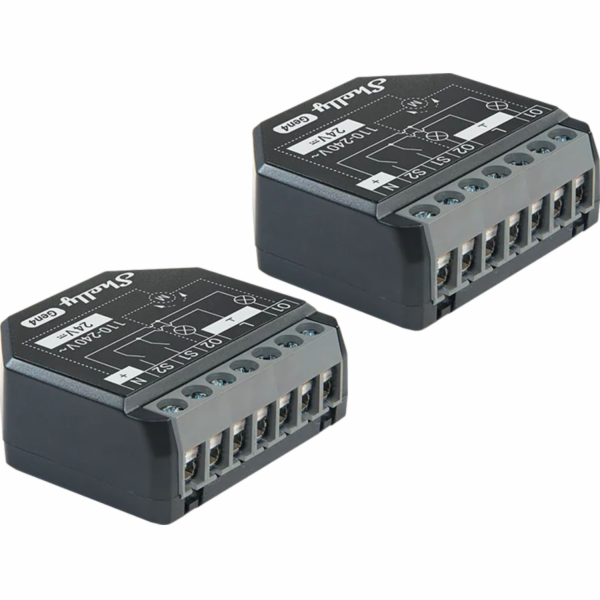 Sada 2 ovladačů Shelly 2PM Gen4 Zigbee/Matter