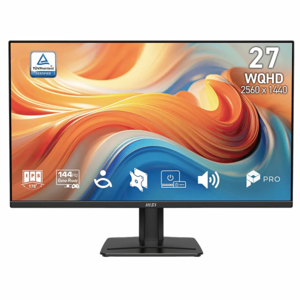 MSI Pro/MP275Q E14/27"/IPS/QHD/144Hz/1ms/Černá/3R