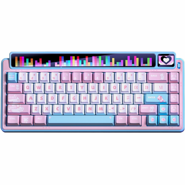 Klávesnice AULA Gasket AMG65 Blue LightFeather RGB