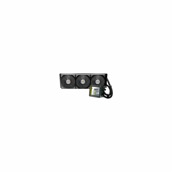 ASROCK Vodní chladič Steel Legend Dark 360 LCD, 3x120mm, ...