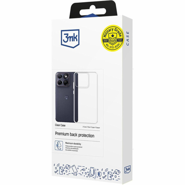 3mk ochranný kryt Clear Case pro Motorola Edge 70 Fusion