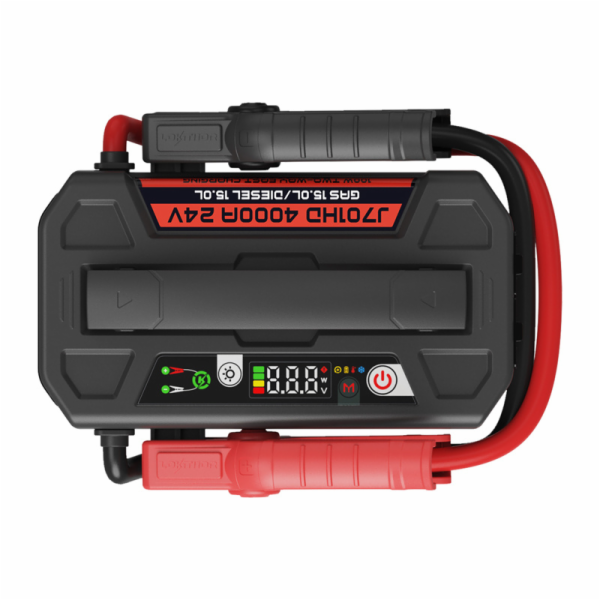 Startovací zdroj LOKITHOR J701HD, 207,2Wh, 4 000 A