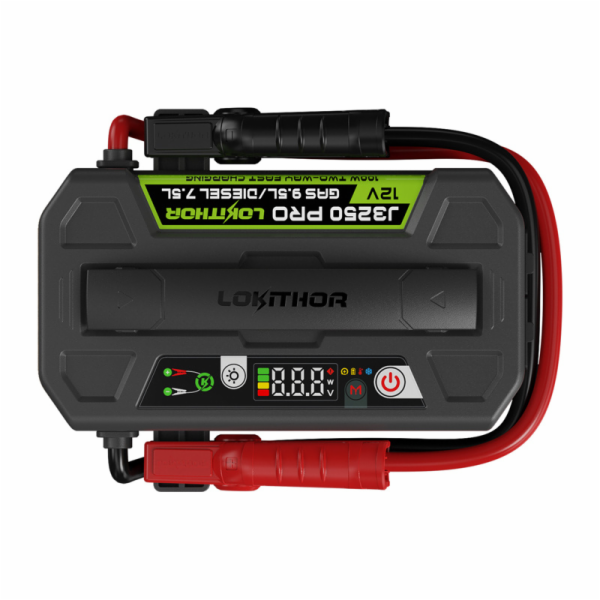 LOKITHOR J3250 Pro 74,24 Wh, startovací zdroj 3250 A
