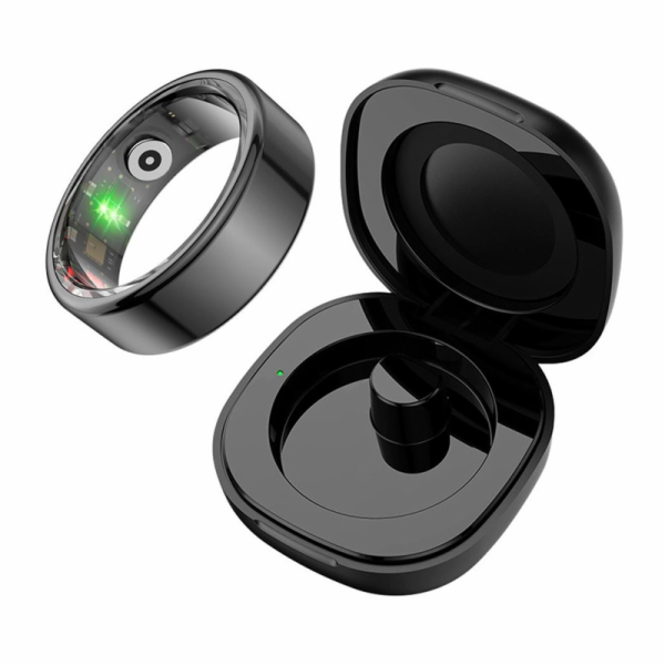 Chytrý prsten COLMI R02, velikost 8, 18,1 mm (černý) + na...