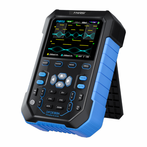 FNIRSI DPOX180H 2 v 1 ruční digitální fosforový osciloskop