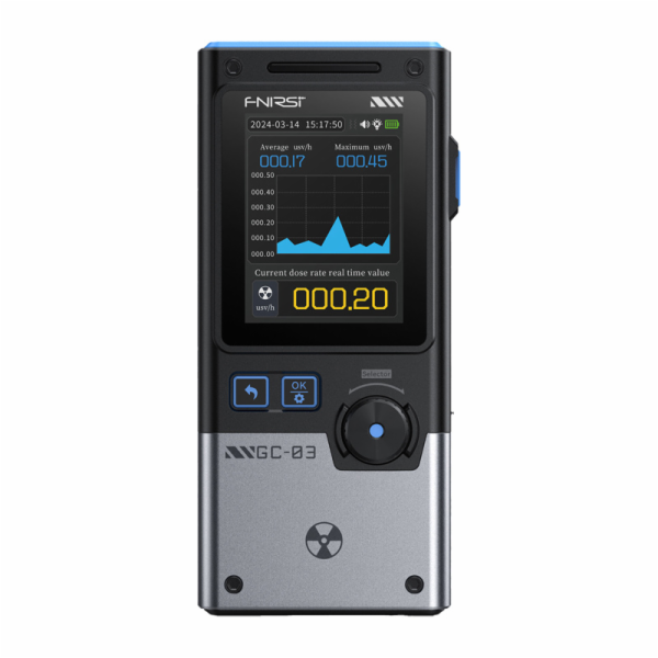 Multifunkční detektor ionizujícího záření FNIRSI GC-03 BK