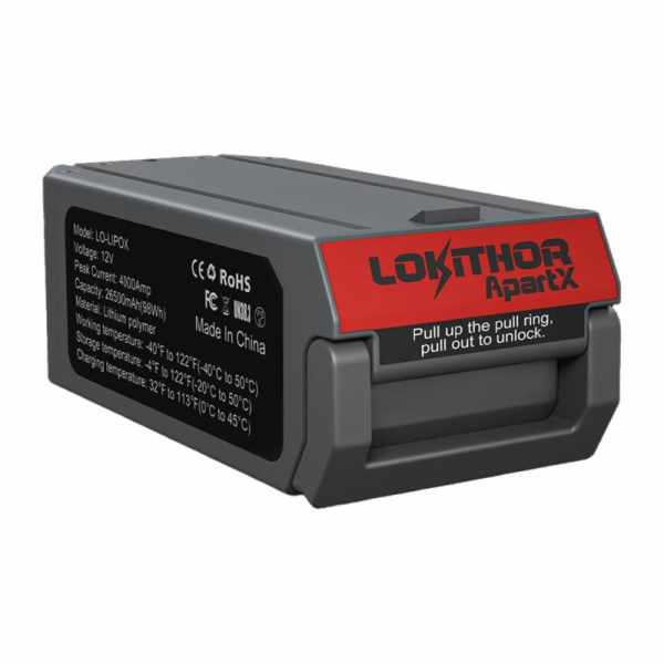 Baterie ApartX LO-LIPOX 4000 mAh, 98 Wh