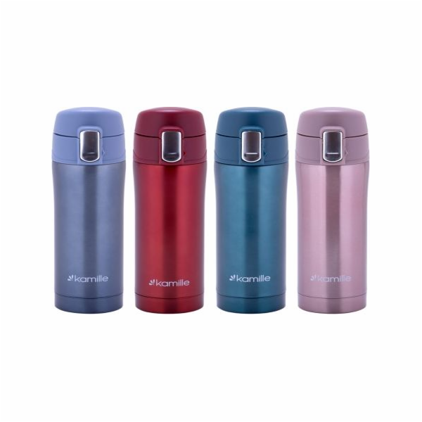 Kamille Termohrnek , láhev na vodu, kovová láhev 320 ml