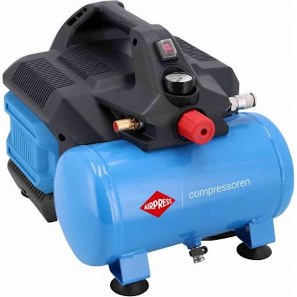 Airpress KOMPRESOR AIRPRESS LMO 6-126 6L/1,0KM BEZOLEJOVÝ...