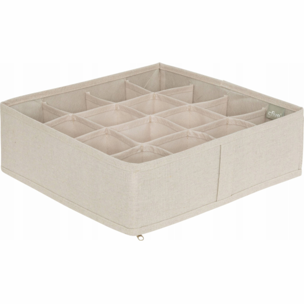 5five Organizér do zásuvek DRESSY, 16 přihrádek, 31 x 31 cm
