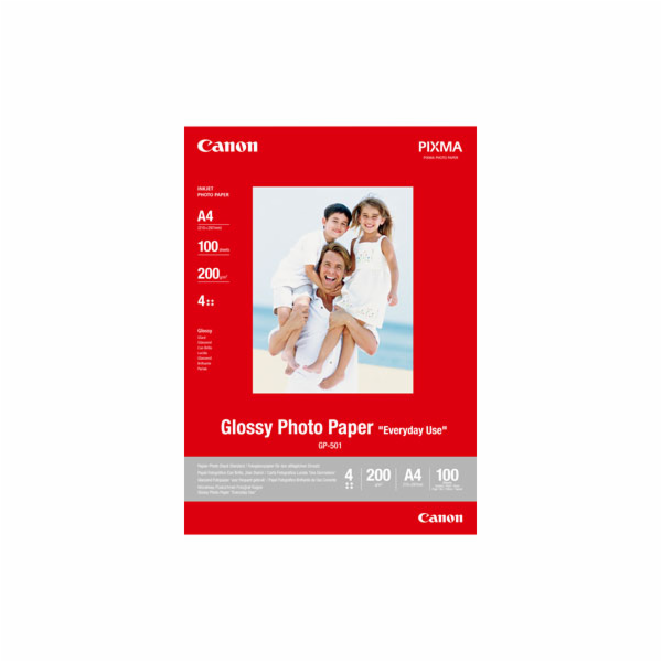 Fotopapír Canon GP-501 A4, lesklý, 100 ks, 210g/m2