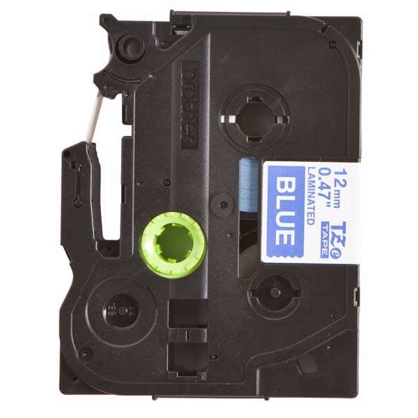 Brother Schriftbandkassette TZE-535 blau/weiß 12 mm